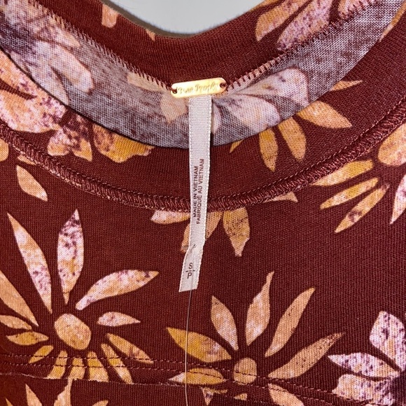 Free People Madison Tank Tunic/Dress in multi combo, size S, NWT - Picture 6 of 12